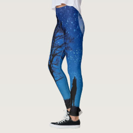 Fullmåneskogvarg Leggings