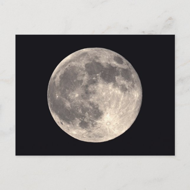 Fullmånevykort Vykort (Framsida)