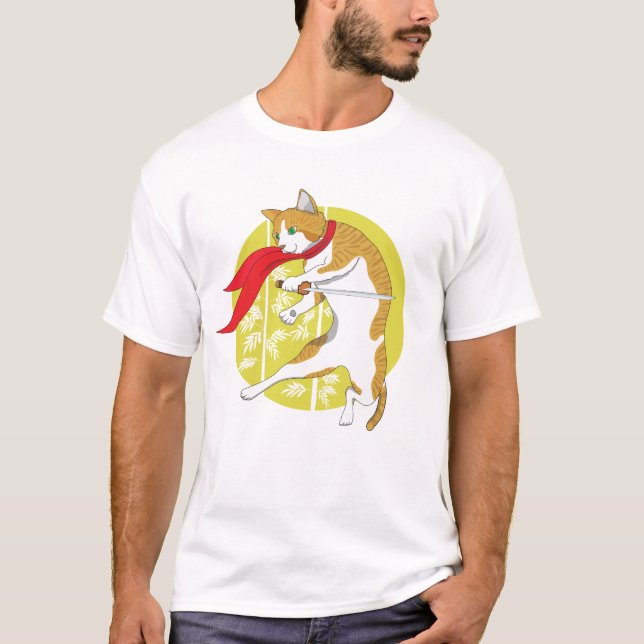 Fullmånsuppdrag: Cat Ninja T-Shirt (Framsida)