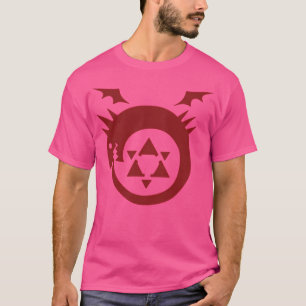 Fullmetallalkemist - Ouroboros (röd - vit rygg T Shirt