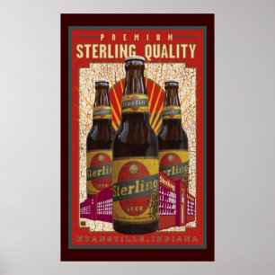 Fullödig öl poster