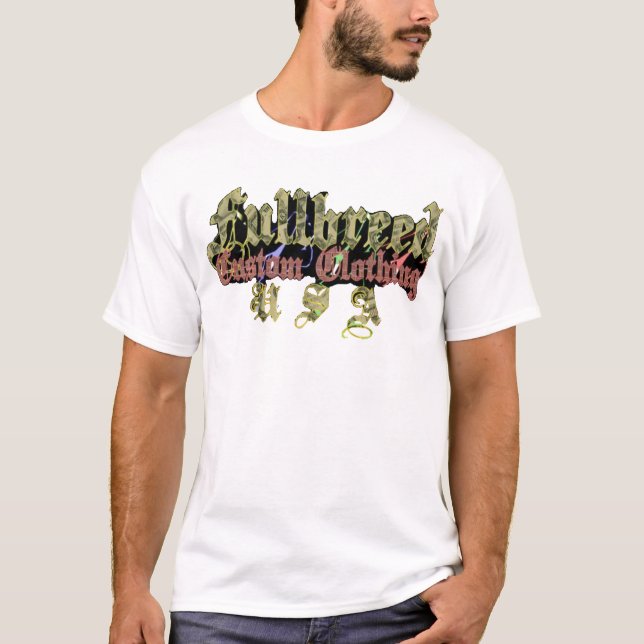 Fullrasig Anpassningsbar T-Shirt (Framsida)