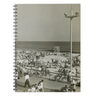 Fullsatt strand anteckningsbok