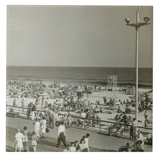 Fullsatt strand kakelplatta (Framsidan)