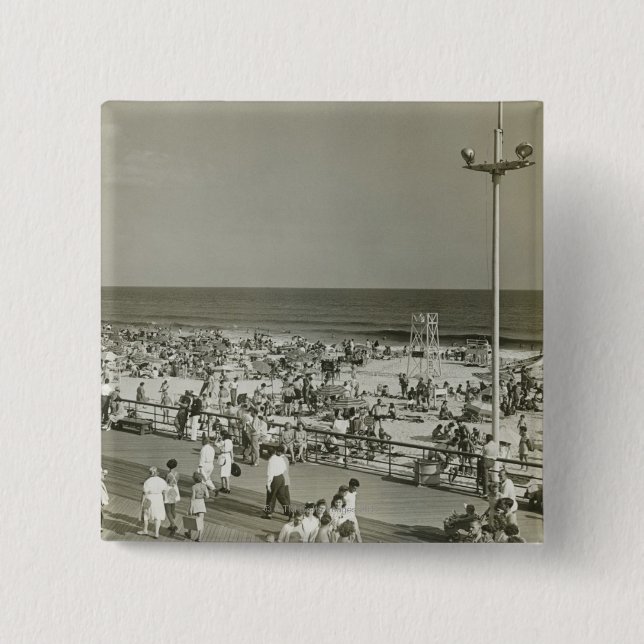 Fullsatt strand knapp (Framsida)