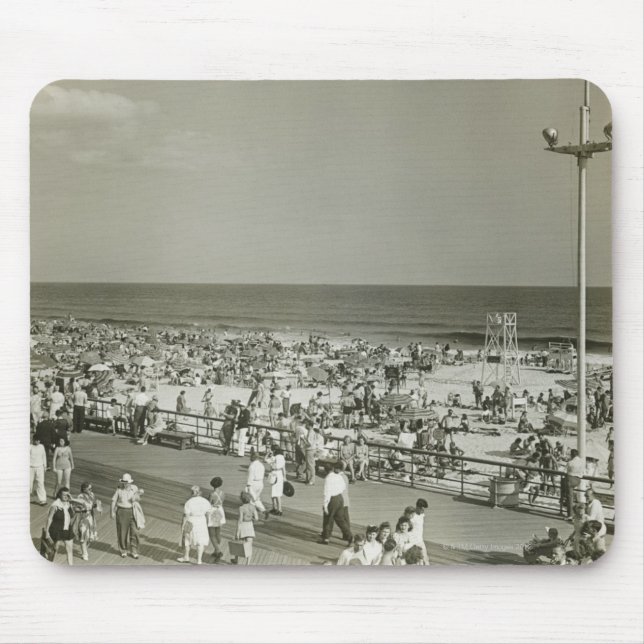 Fullsatt strand musmatta (Framsidan)