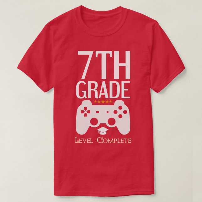 Fullständig bild från födelsedagspresent på 7:e-Kl T Shirt (Design framsida)