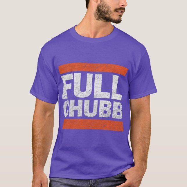 Fullständig Chubb Brun Fotbollströja T Shirt (Framsida)