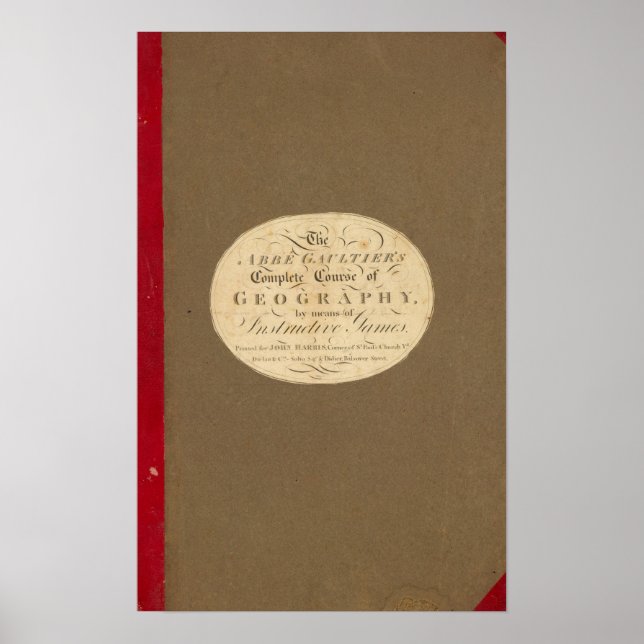 Fullständig geografi poster (Framsidan)