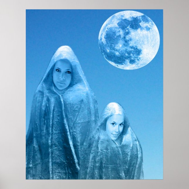 Fullständig måne Stigning Poster (Framsidan)