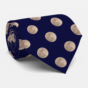 Fullständig månghundraårig Mörk Blå Polka-pun Slips