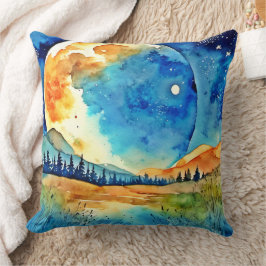 Fullständig månmålning kudde