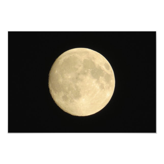 Fullständig MoonArt-utskrift Fototryck (Framsidan)