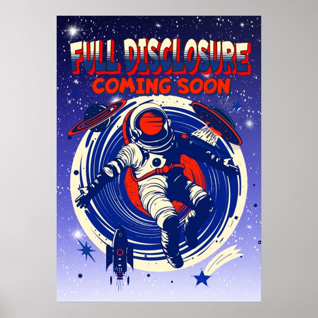 Fullständig Offentliggörande Kommer Snart | Astron Poster (Framsidan)