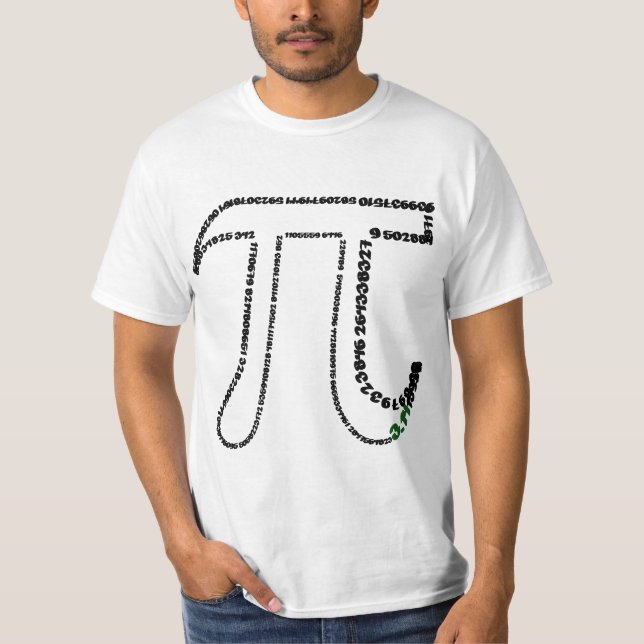 Fullständig Pi-dag T Shirt (Framsida)