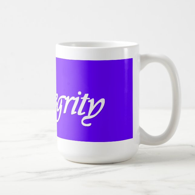 Fullständighet - personligt framsteg värderar kaffemugg (Höger)