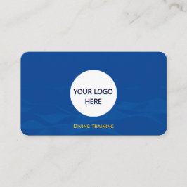 Fullständigt Anpassade Blue Vågar Visitkort