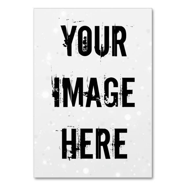 Fullständigt Anpassade Bord-kort Bordsnummer (Framsidan)