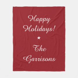 Fullständigt anpassade Helgdagar filtar