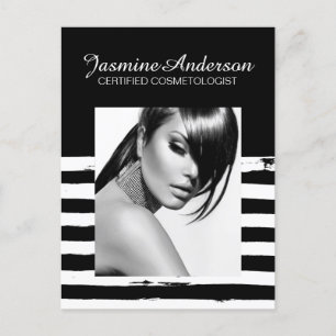 Fullständigt Anpassade Makeup Artist Comp Card Vykort