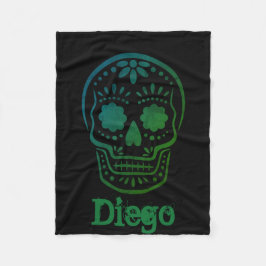 Fullständigt Anpassningsbar Dag för Döden Husdjur  Fleecefilt