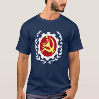 Fullständigt automatiserad lyxig kommunismskjorta t shirt