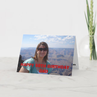 fullständigt california 168, LYCKLIG 50:E BIRTHDAY Kort