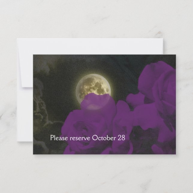 Fullständigt flyttbart djupgående Lila Ghost Ro Sp Spara Datumet (Framsida)