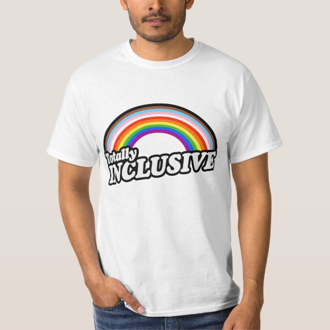 Fullständigt inkluderande t shirt (Framsida)