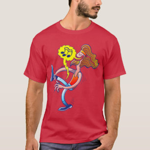 Fullständigt kopplad från stenkonsert t-shirt