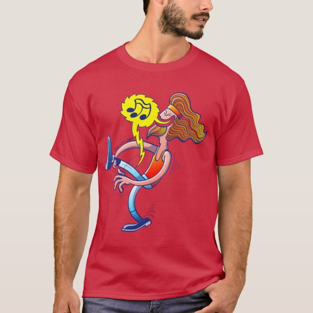 Fullständigt kopplad från stenkonsert t-shirt (Framsida)