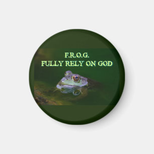 Fullständigt Lita på Gud Magnet
