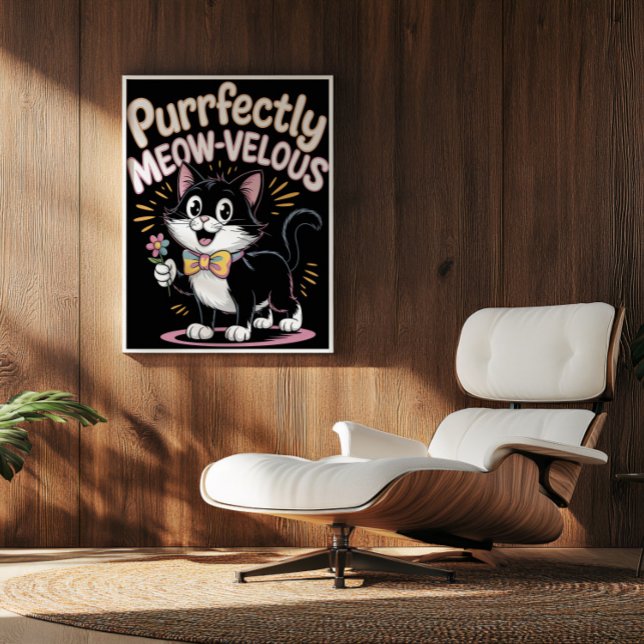 Fullständigt Meow-Kattdjur Poster (Skapare uppladdad)