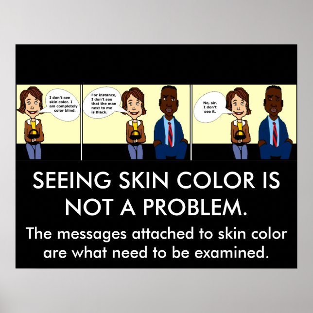 Fullständigt Poster Blind i Färg (Framsidan)