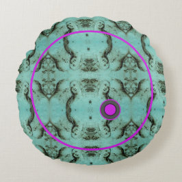 FULLSTÄNDIGT Runt bomull dekorativ kudde