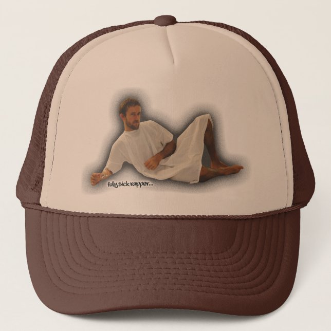 Fullständigt sjukt rapparelock keps (Framsida)