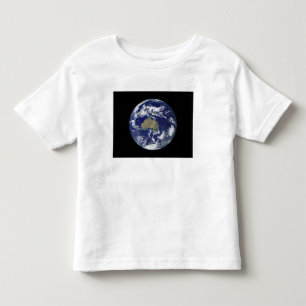 Fullständigt tänd jord centrerade på Australien Tee Shirt