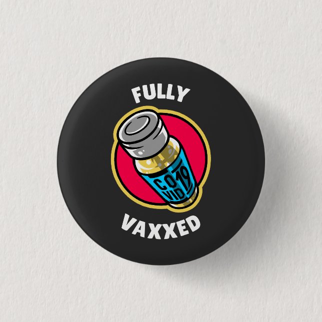 Fullständigt vaccinerad  knapp (Framsida)