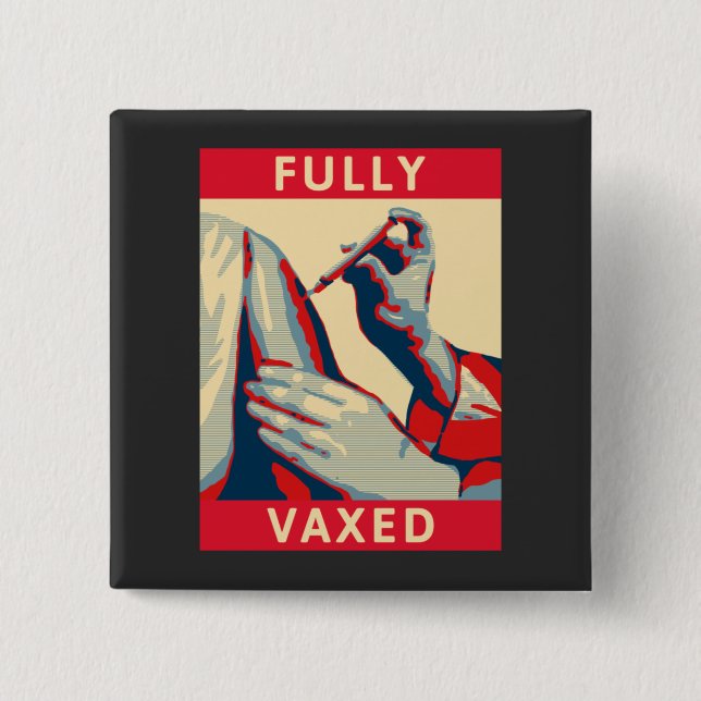 Fullständigt vaccinerad  knapp (Framsida)