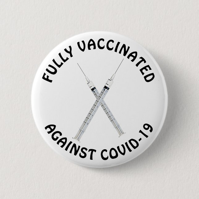 Fullständigt vaccinerad mot Covid-19, Coronavirus Knapp (Framsida)