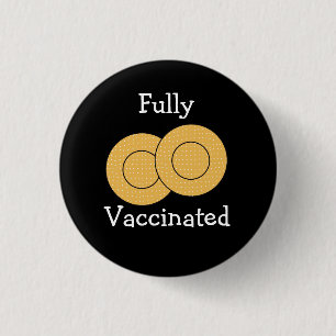 Fullständigt vaccinerad mot Covid 19-knapp Knapp