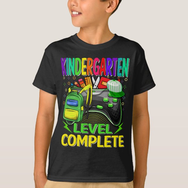 Fullständigt videospel på Kindergarten-nivå T Shirt (Framsida)