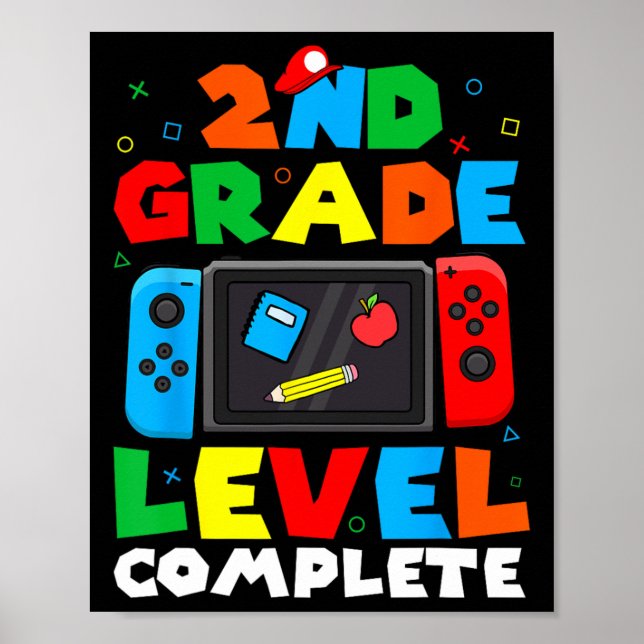 Fullständigt videospel på Klass-nivå förra skoldag Poster (Framsidan)