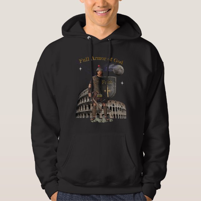 Fullt Armor of GOD Hoodie (Framsida)