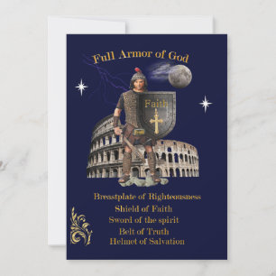 Fullt Armor of GOD Julkort