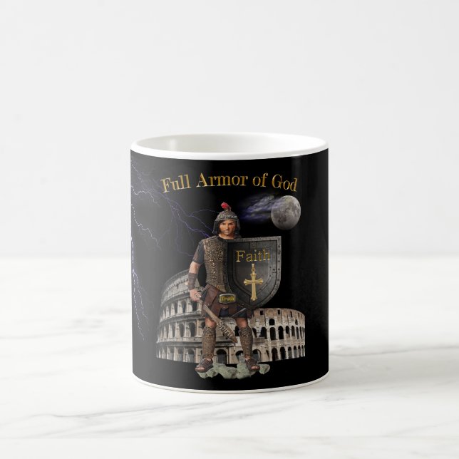 Fullt Armor of GOD Kaffemugg (Center)