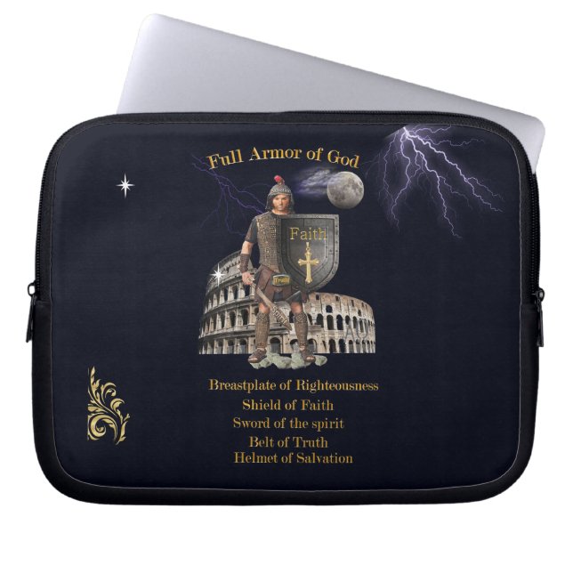 Fullt Armor of GOD Laptop Fodral (Framsidan)