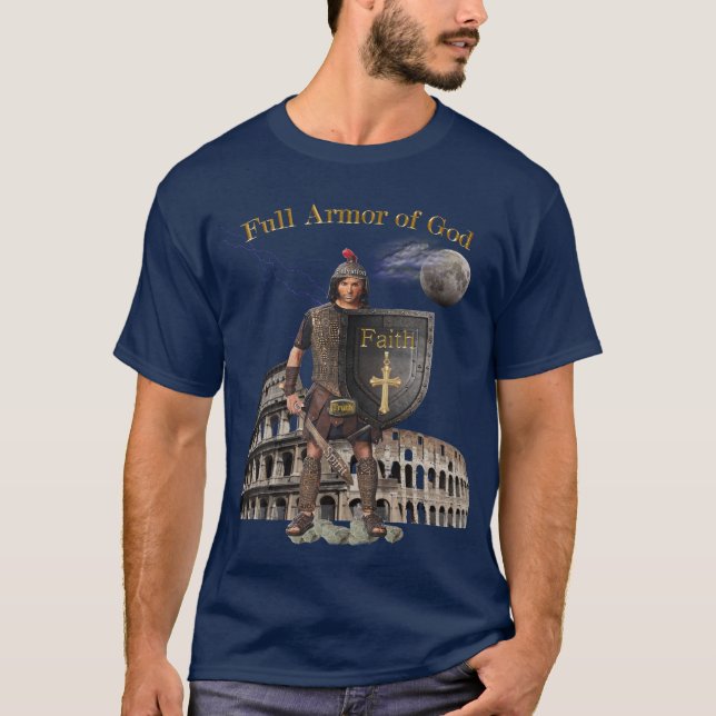 Fullt Armor of GOD T Shirt (Framsida)