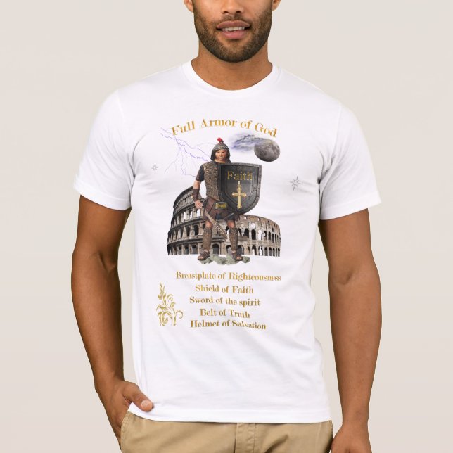 Fullt Armor of GOD T Shirt (Framsida)