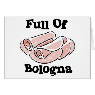 fullt av bologna hälsningskort